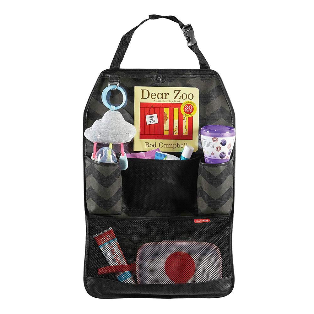 Skip Hop Back Seat Car Organizer, Style Driven, Black