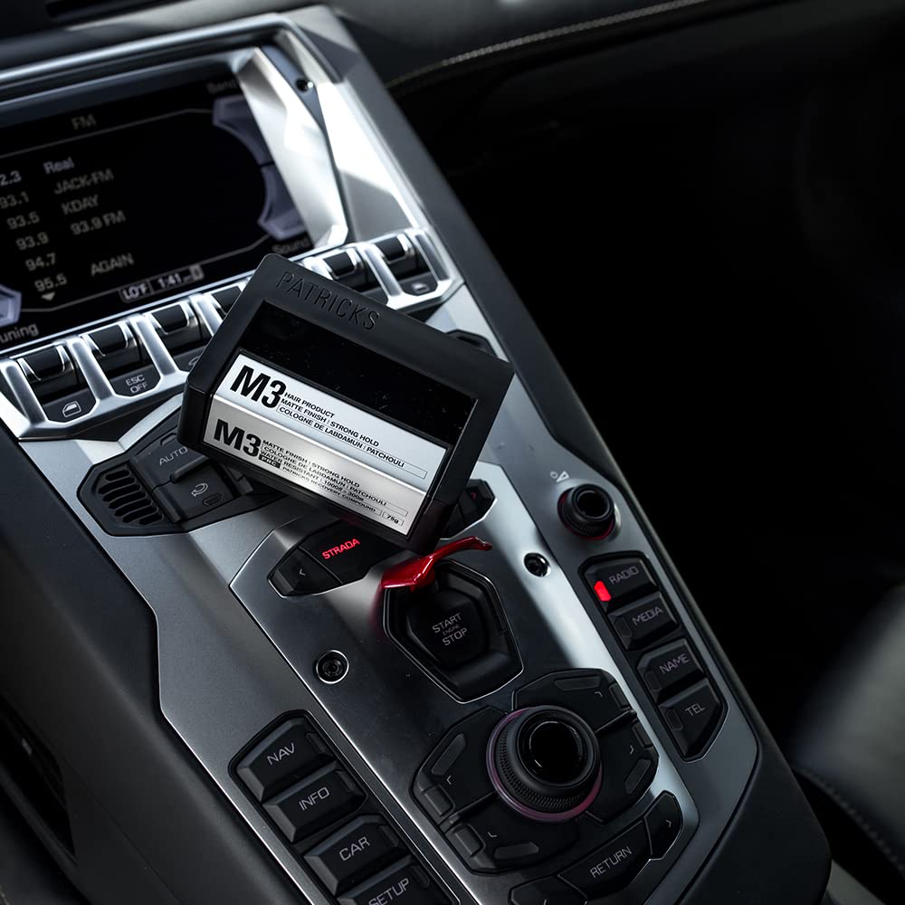 Patricks M3 Matte Finish Strong Hold Hair Pomade Style Product