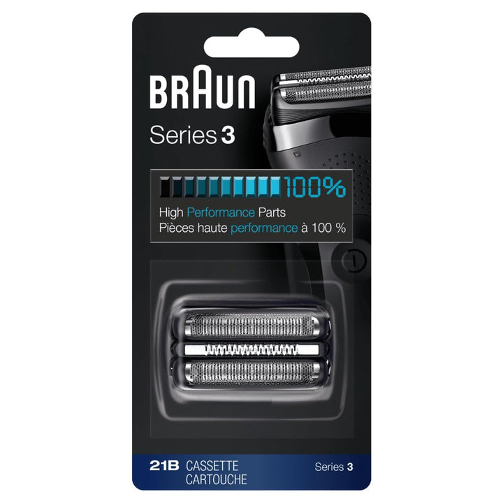 Braun Replacement for 21B Razor Razors Series 3 Black