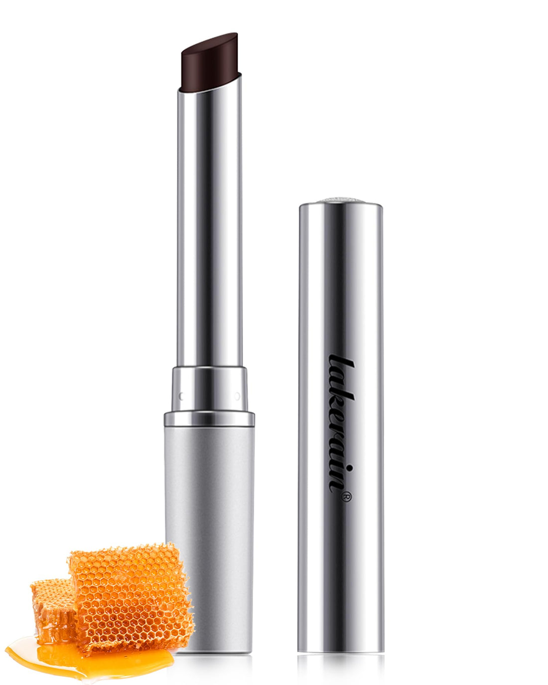 Tinted Lip Balm-1Pcs Hydrating Black Brown Lip Tint Moisturizer, Honey Sugar Yummy Lip Care Balm for Dry Lip, Moisturizing Sheer Lip Gloss Lip Treatment,Mother's Day Makeup Gift for Women Girl