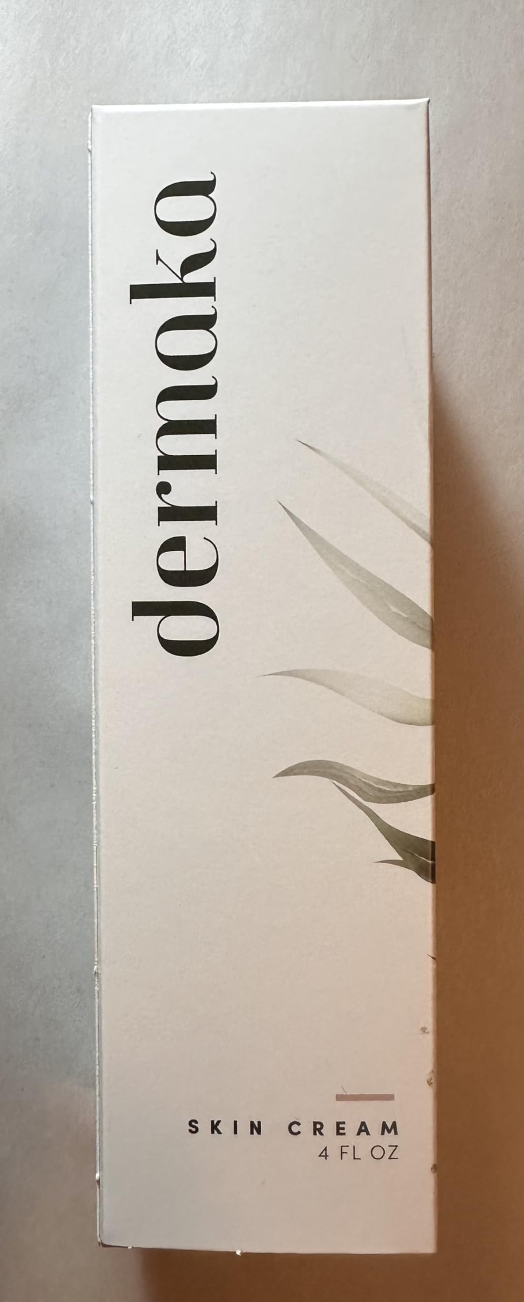 Dermaka All-Natural Cream 4 oz – Moisturizing Lotion with Arnica, Green Tea, Chamomile & Vitamin E – Hydrating, Fast-Absorbing & Non-Greasy Formula for Healthy-Looking Skin