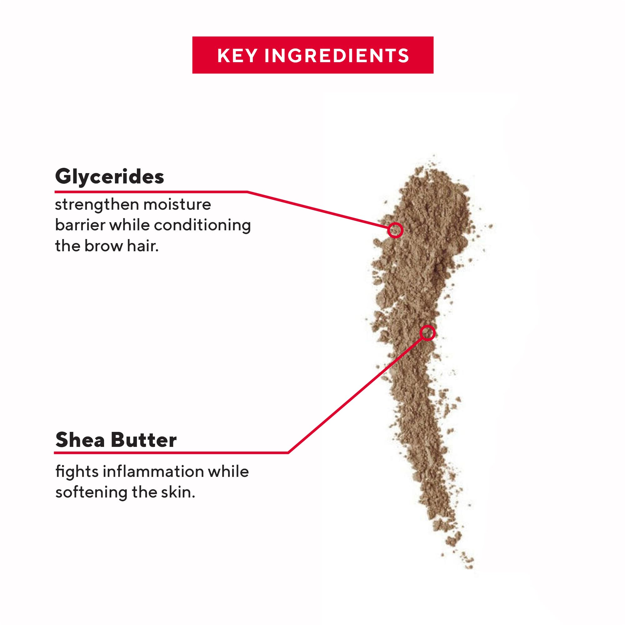 Mirabella BROW Quick Brow Powder Medium/Dark by Mirabella