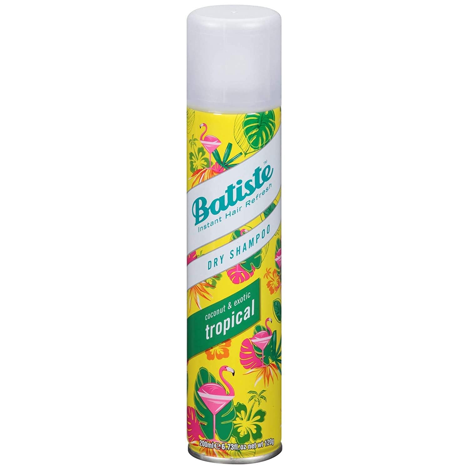 Batiste Dry Shampoo Spray 4 Pack Variety Mix, Original Clean And Classic, and Tropical Fragrance, 2 Each 6.73 oz.
