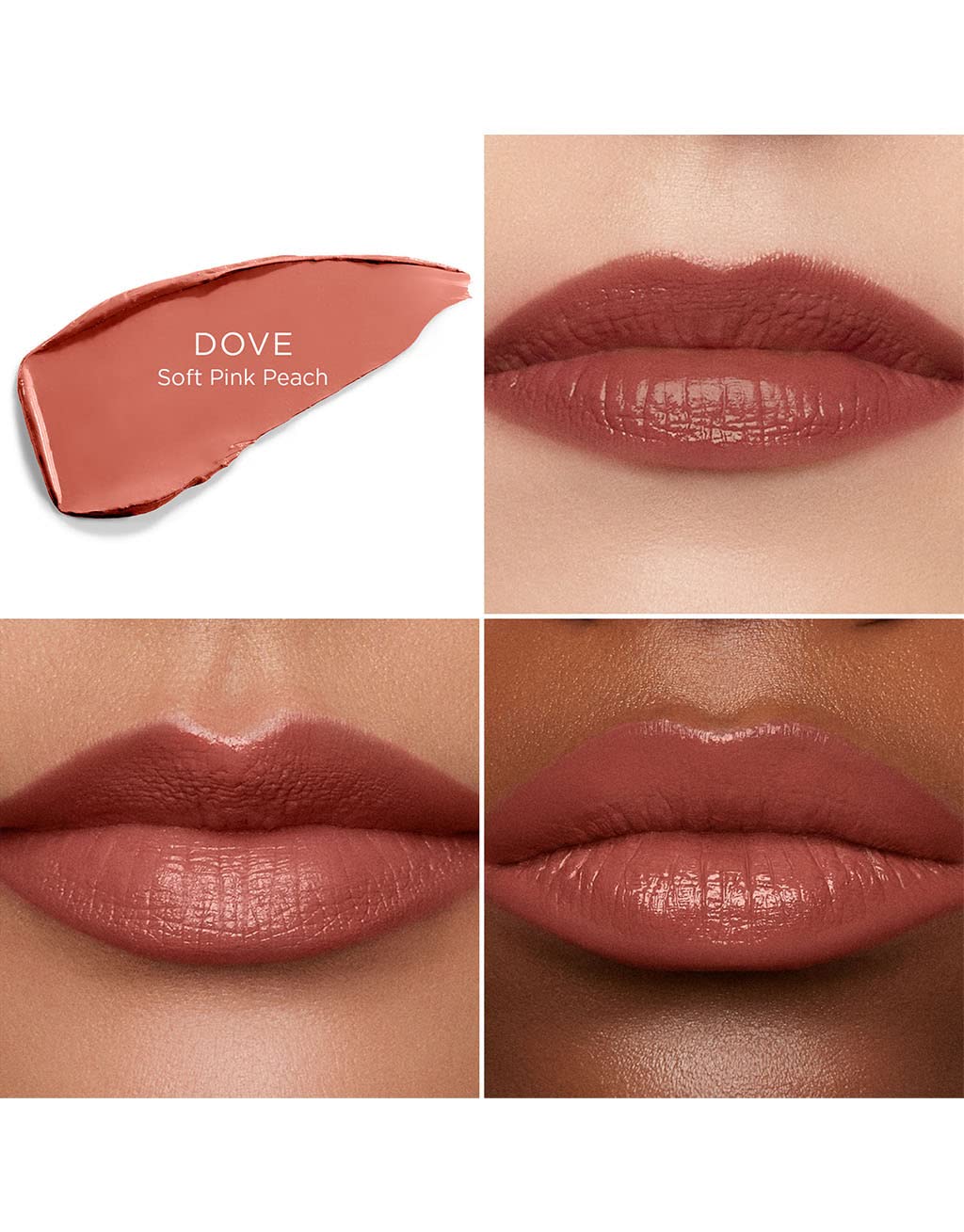 HOURGLASS Satin Crème Lipstick - Dove 316
