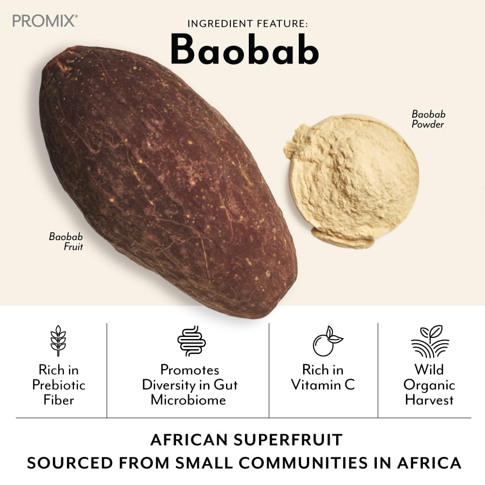 Promix Debloat Prebiotics and Probiotics Immune Support Supplement for Digestive Health, Nausea Relief, Gut Repair - Variety Pack - 12 Count