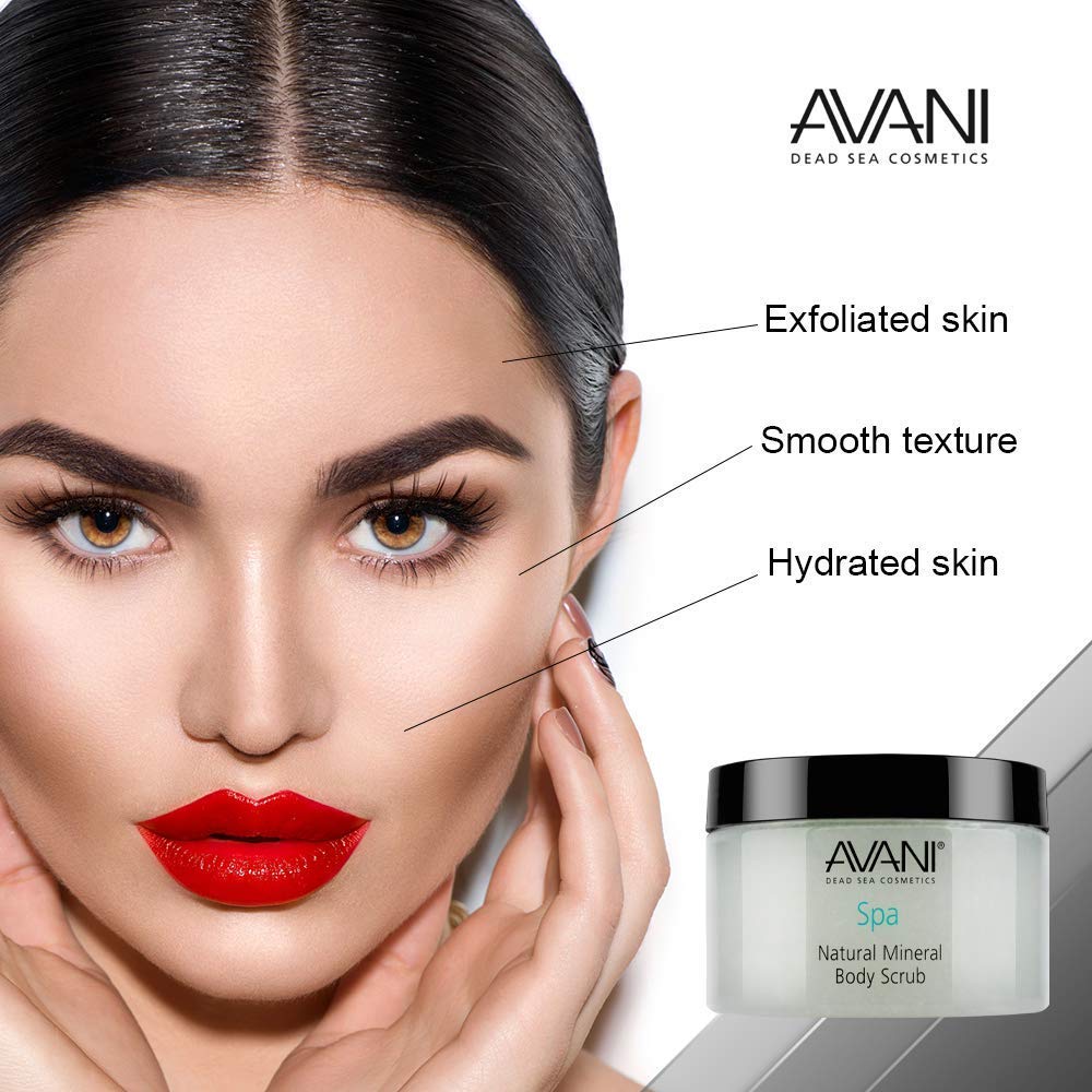 Avani Dead Sea Natural Mineral Body Scrub (Pear/Apple)