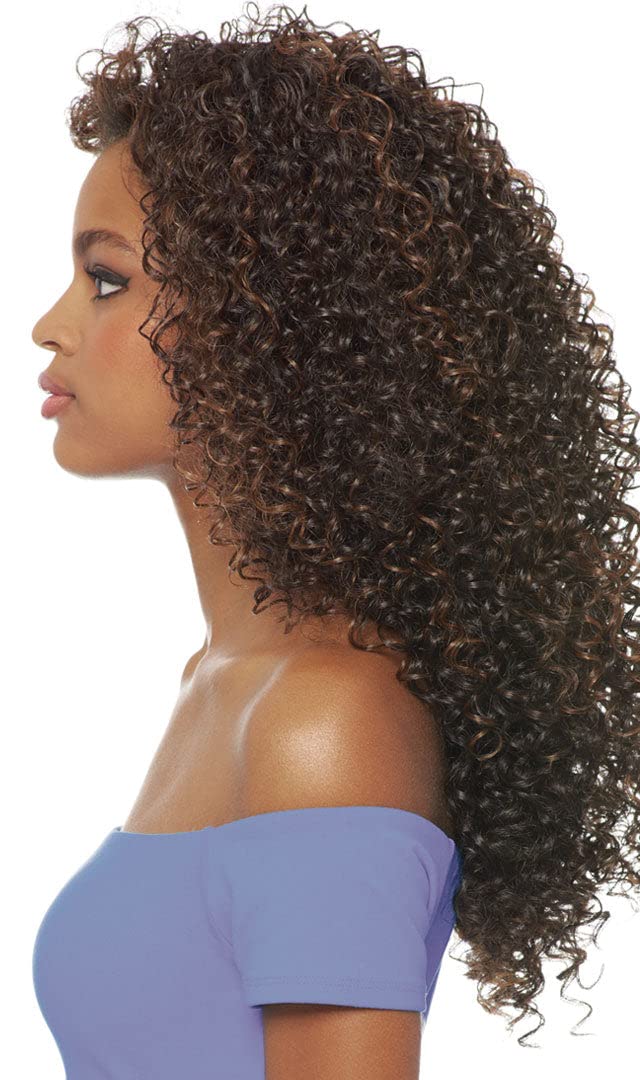 DR30 : Outre Synthetic Hair Half Wig Quick Weave Batik Dominican Curly (DR30)