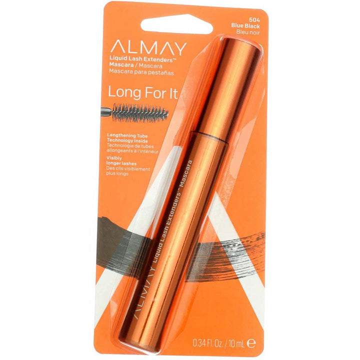 Almay Liquid Lash Extenders Mascara, Blue Black, 1.1 Fluid Ounce