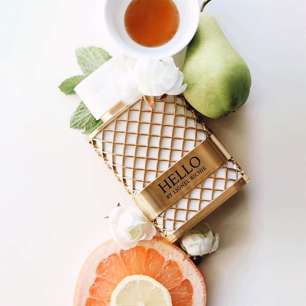 HELLO by Lionel Richie Eau de Parfum | Spray Fragrance for Women | Notes of Pear, Modern Jasmine, Modern Tuberose, & Honey | 1.7 oz/50 mL