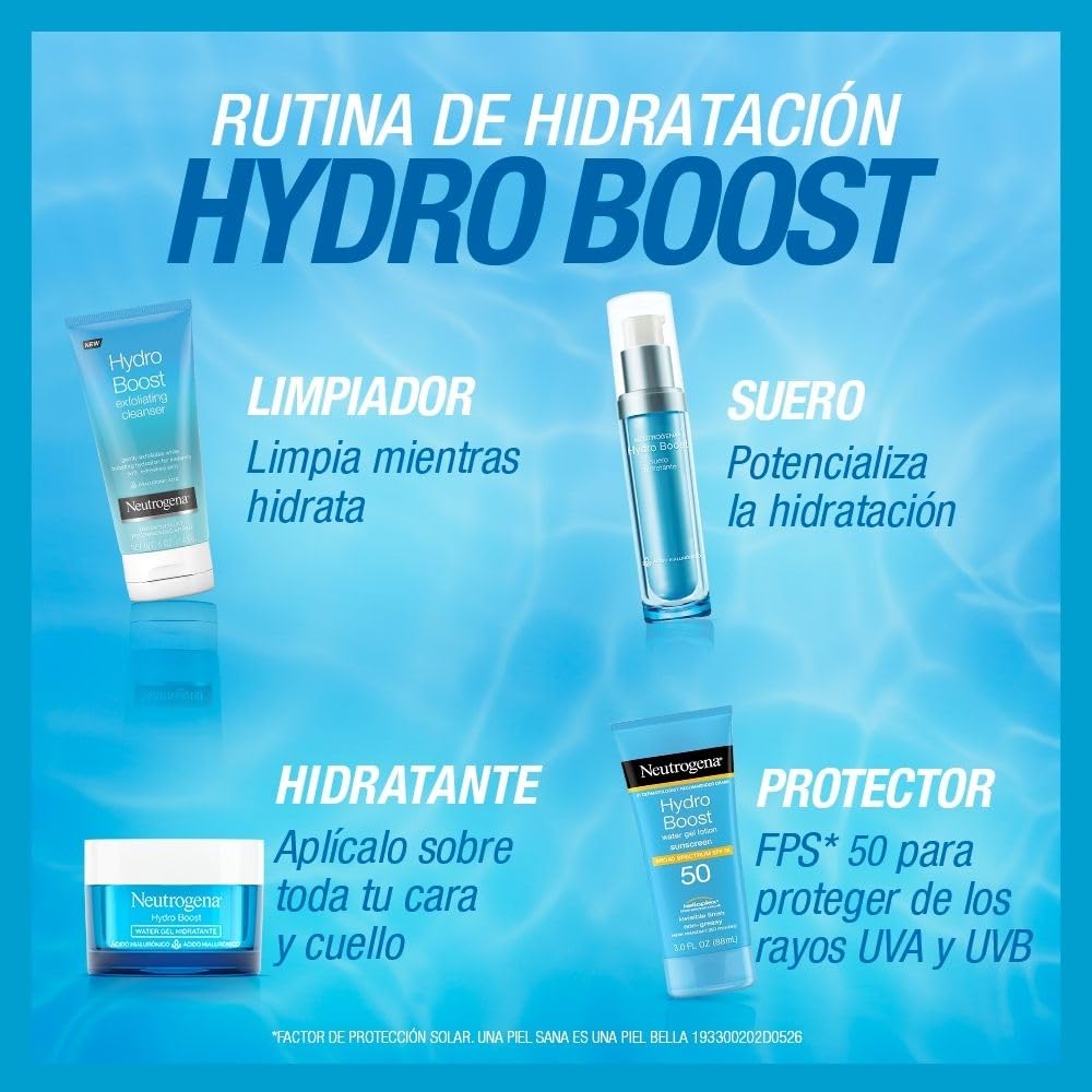 Neutrogena Hydro Boost Exfoliating Cleanser 5 Ounce (147ml)