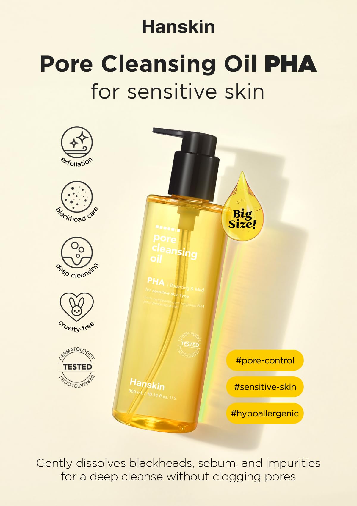 Hanskin QIC Pro Concealer Foundation Makeup Concealer Cream Primer Cover Pore Wrinkle Pro Concealer Face Primer Cream Contour Palette: Color 1