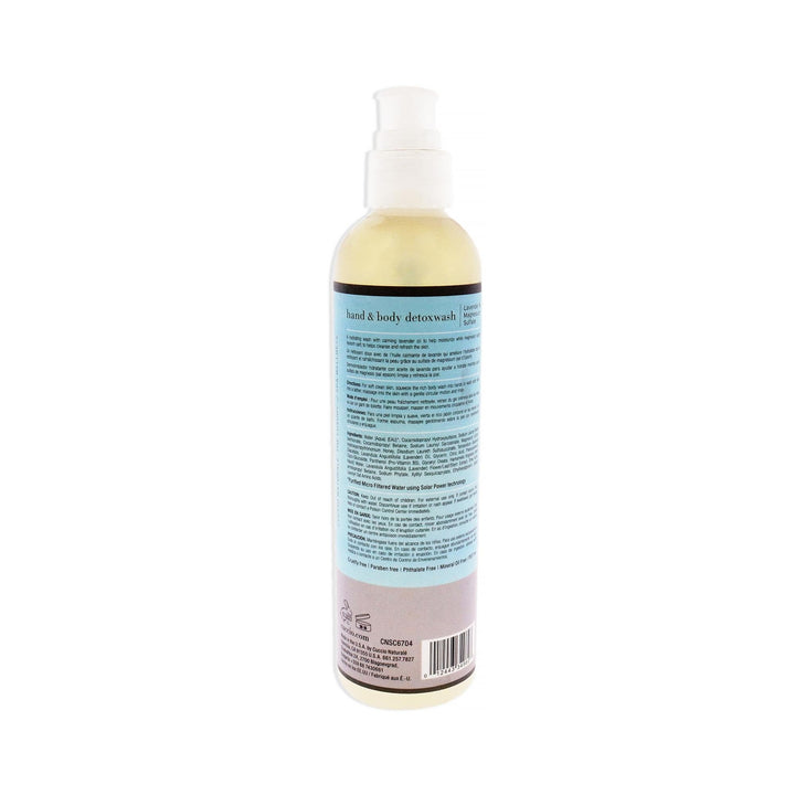 Cuccio - Hand and Body Detoxwash - for Women - Body Wash - 8 oz