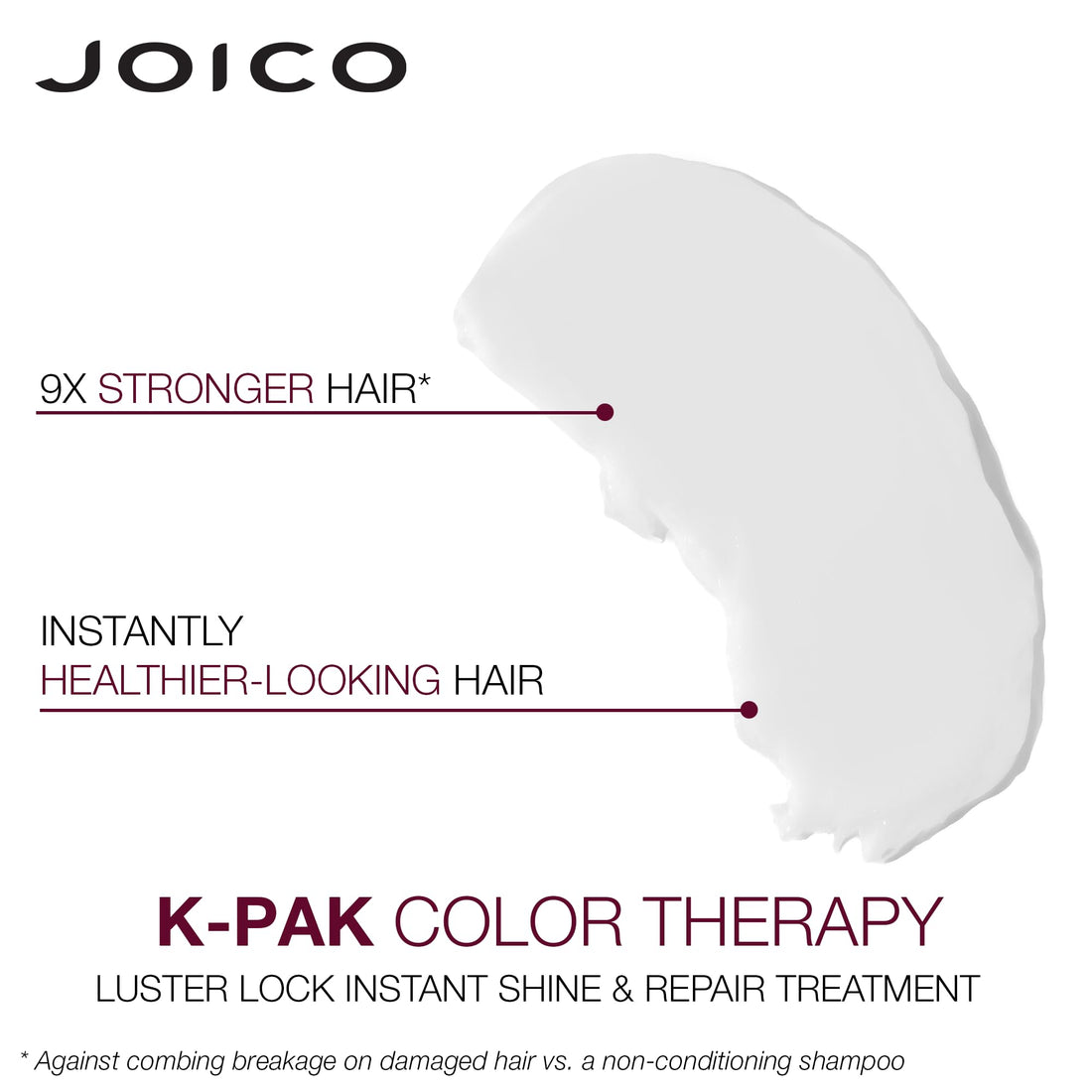 Joico K-PAK Color Therapy Luster Lock Instant Shine & Repair Treatment, 8.5 fl. oz.