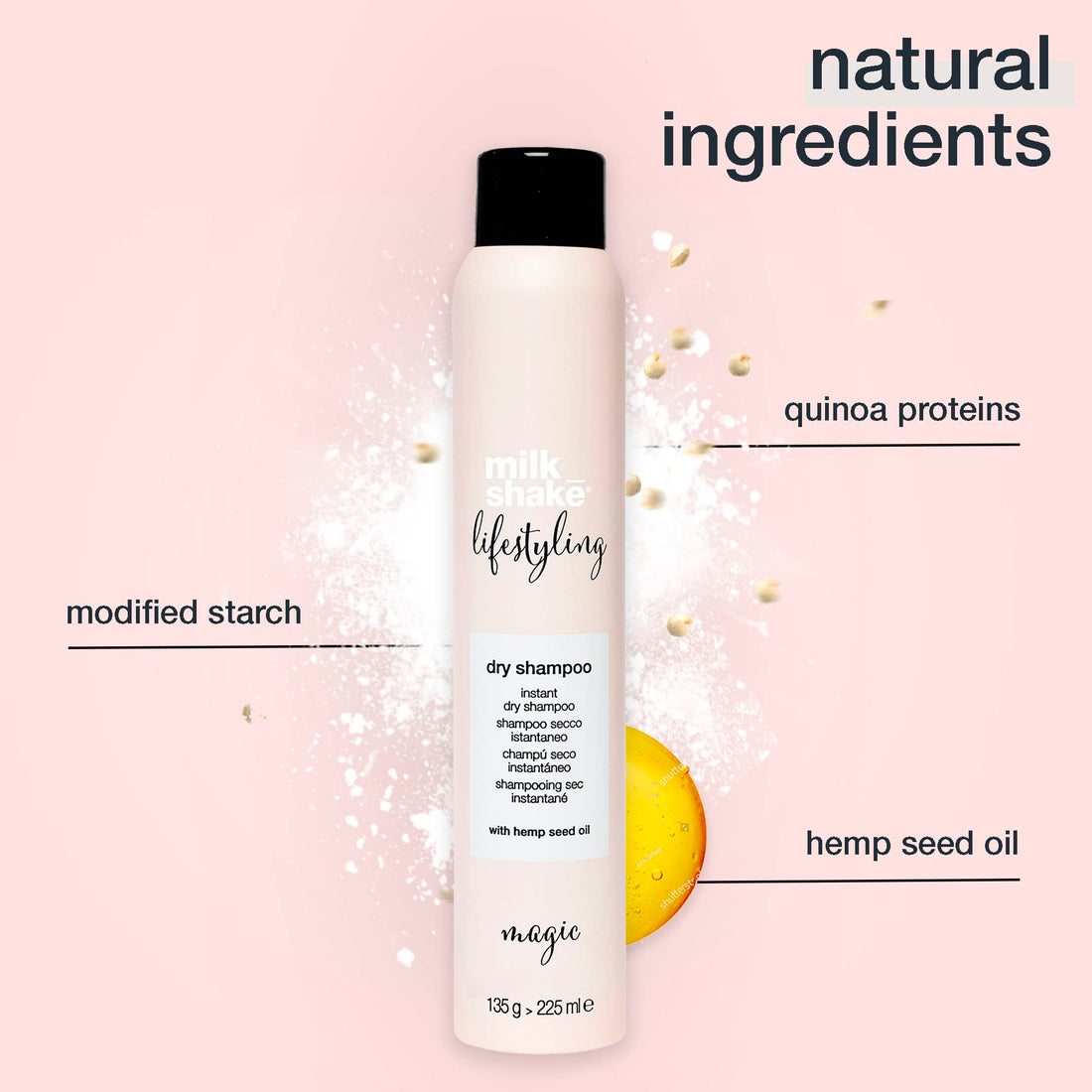 milk_shake® Lifestyling Dry Shampoo Magic Scent 225ml