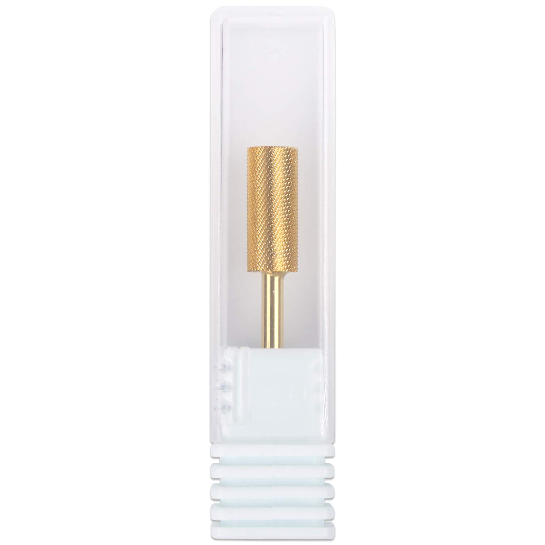 Pana 3/32 Safety Nail Carbide Bit - Gold Small Barrel Head (Grit: Extra Fine - XF) for Electric Dremel Drill Machine