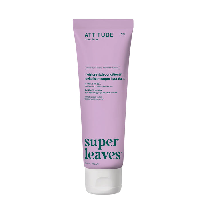 Attitude Natural Conditioner - Moisture Rich, Quinoa & Jojoba, 8 Fluid Ounce