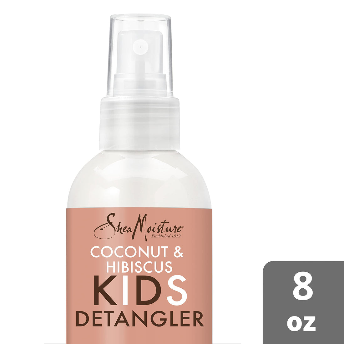 SheaMoisture KIDS Extra-Moisturizer Detangler - Coconut & Hibiscus - 2 Pack of 8 oz