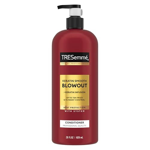 TRESemmé Conditioner Keratin Smooth for Frizzy Hair,Formulated with Lamellar-Discipline, 28 Fl Oz