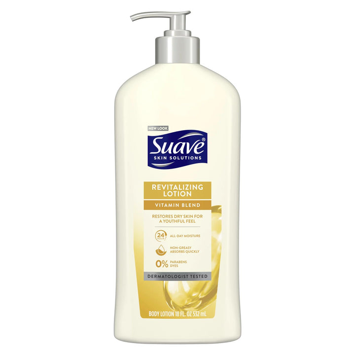 Suave Vitamin-E Moisturizer 18 oz (Pack of 2)