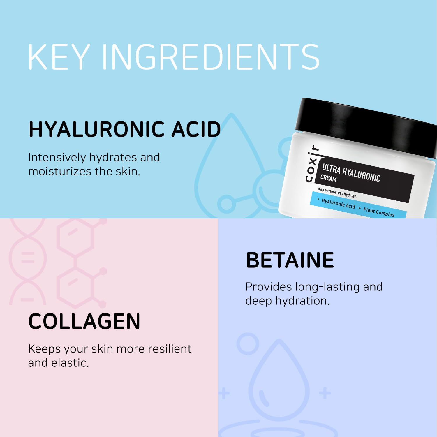 COXIR Ultra Hyaluronic Cream 50ml