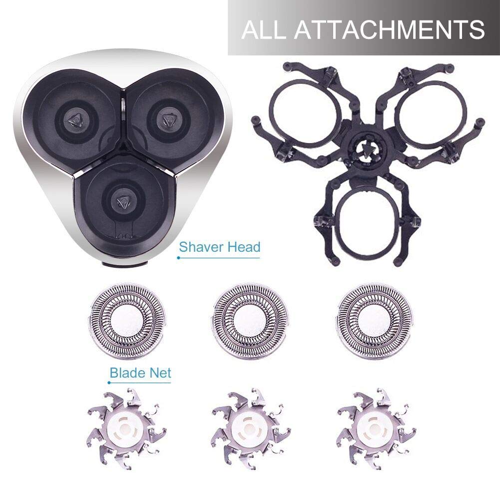 Hatteker Electric Men Shaver Replacement Heads