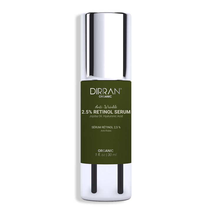 DIRRAN ORGANIC - 2.5% RETINOL SERUM - Anti-Wrinkle