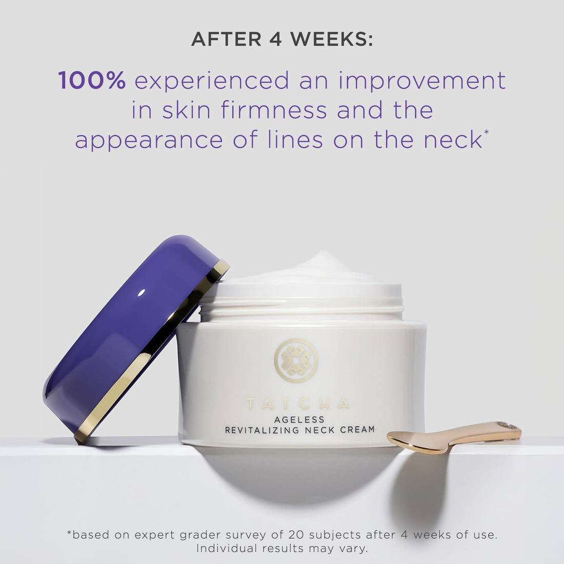 TATCHA Revitalizing Neck Cream | Hydrate, Smooth & Nourish Delicate Skin on Neck and Décolletage, 50 ml | 1.7 oz