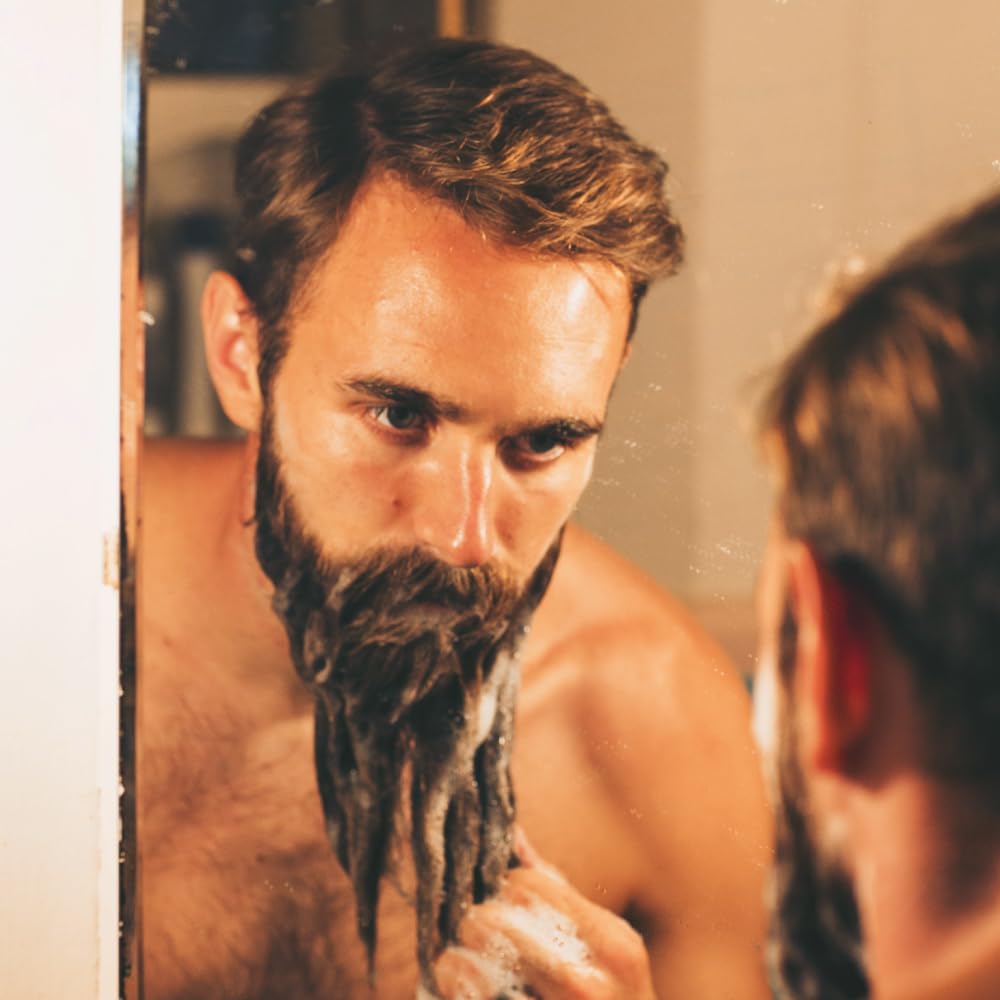 ZEUS ZEUS Beard Shampoo and Wash, Sandalwood, 8 Fluid Ounce