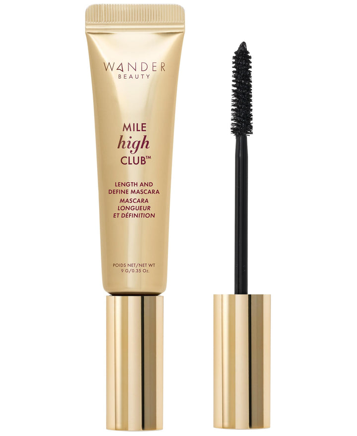 Wander Beauty Mile High Club Volume and Length Mascara - Wander Beauty Mile High Club Volume And Length Mascara! Volumizing and Lengthening Mascara with Precise Bristles! Smudge Proof, Flake Proof