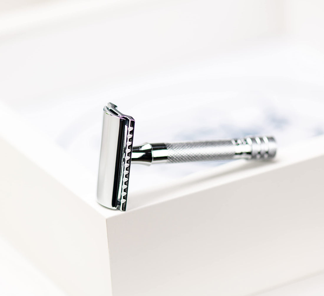 MERKUR Classic MK-33C, 3-Piece Razor Double Edge Safety Razor