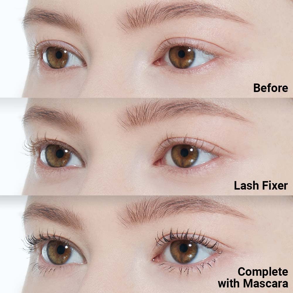 ETUDE Dr. Mascara Fixer For Perfect Lash 01 (Natural Volume Up) NEW 21AD | Long-Lasting Smudge-Proof Mascara Fixer with Care Effect | Eyelash Primer | Korean Makeup, Kbeauty, Perfect for Gift