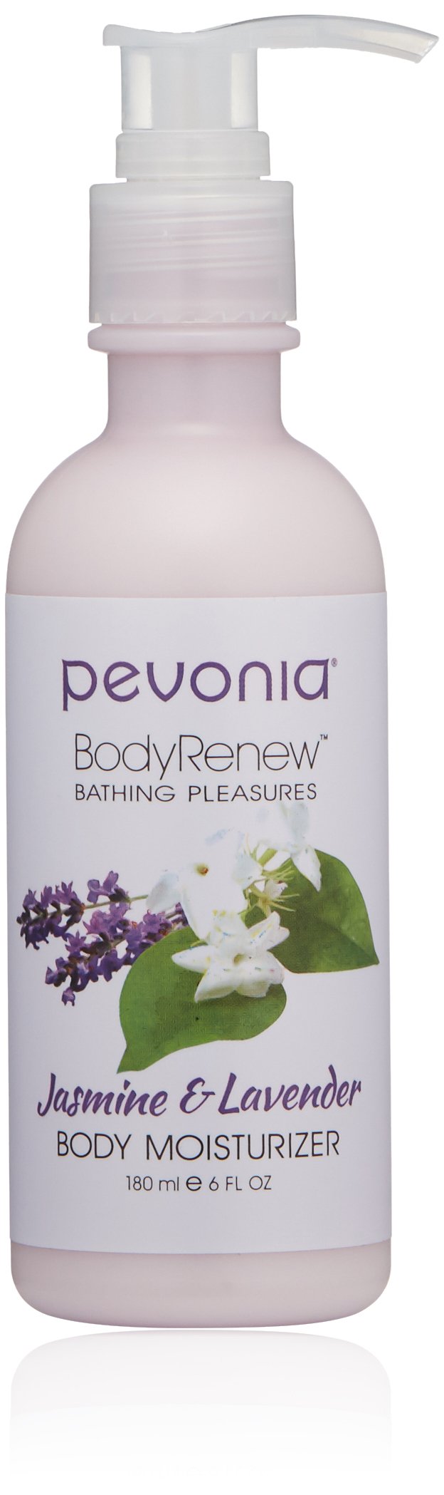 PEVONIA Bodyrenew Body Moisturizer, Jasmine/Lavender, 6 oz.