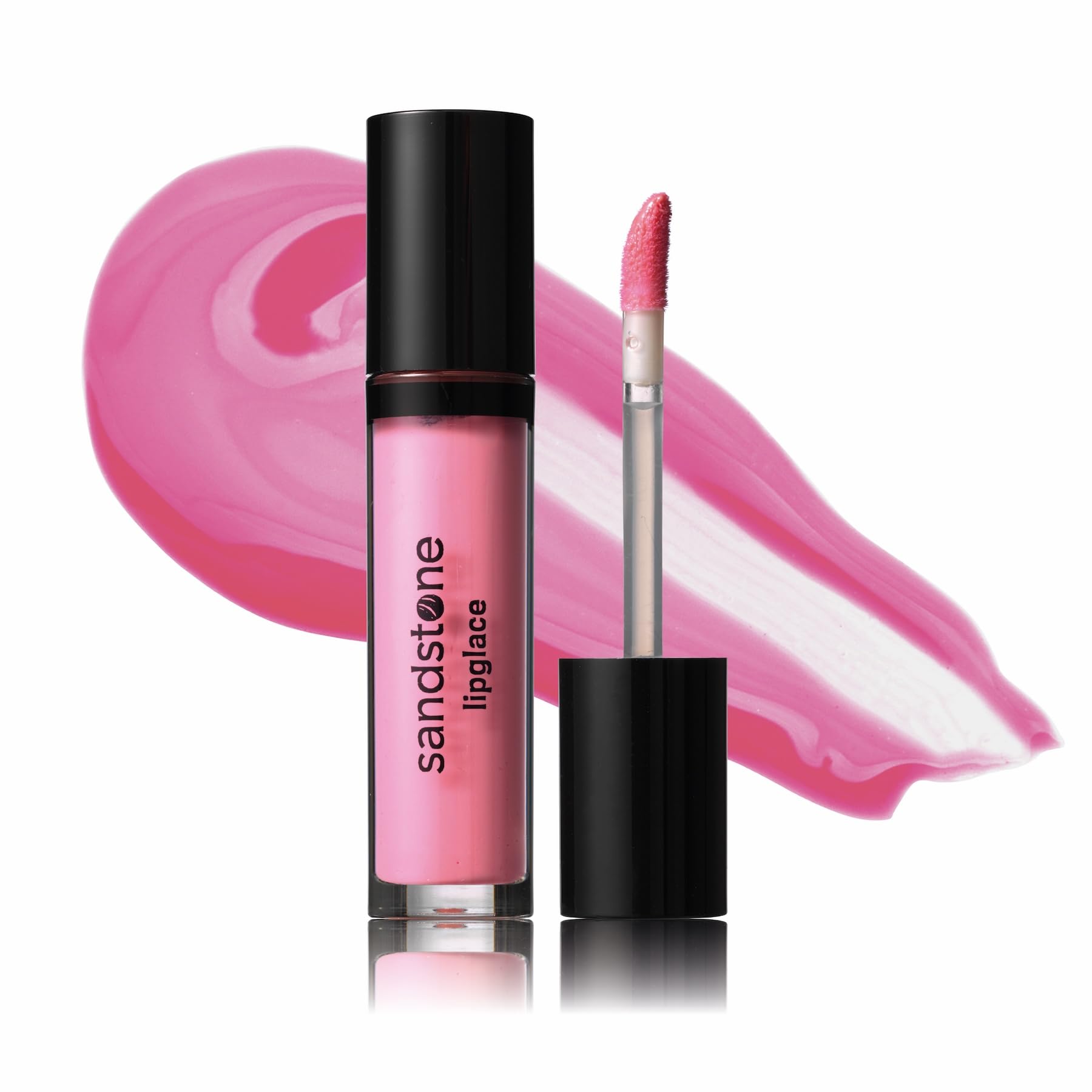 Sandstone Scandinavia Lipglace - Pinky Promise - Hypoallergenic Vegan Lip Gloss - Fragrance Free & Allergy Certified Non-Sticky & Moisturizing Lipgloss Pink - Anti-Aging Hydrating Lipgloss