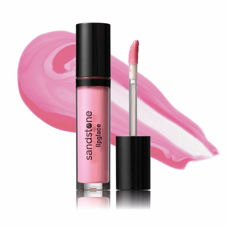 Sandstone Scandinavia Lipglace - Pinky Promise - Hypoallergenic Vegan Lip Gloss - Fragrance Free & Allergy Certified Non-Sticky & Moisturizing Lipgloss Pink - Anti-Aging Hydrating Lipgloss