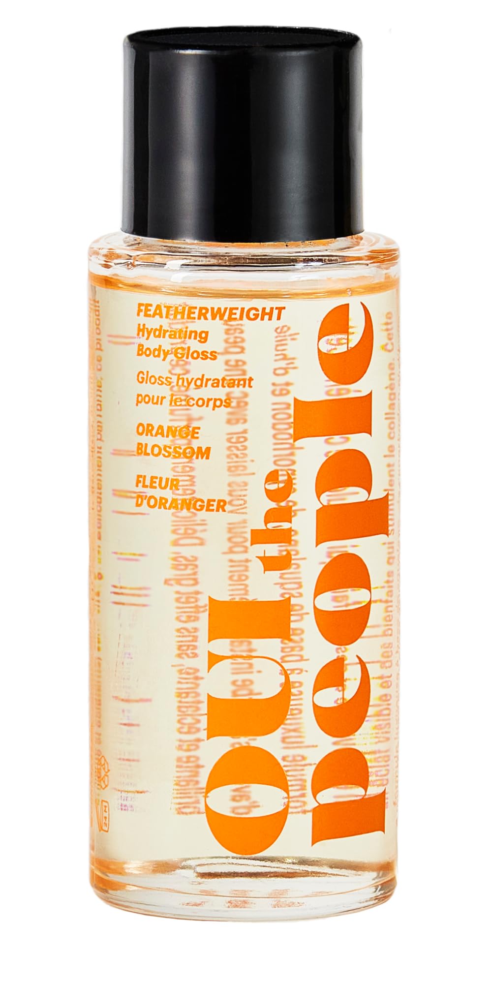 OUI the People FEATHERWEIGHT Hydrating Body Gloss, Orange Blossom Scent, Skin Barrier Boosting Serum Oil for Deep Hydration, Softens, Firms, and Enhances Skin Health, Shimmer Body Oil, 3.3 oz