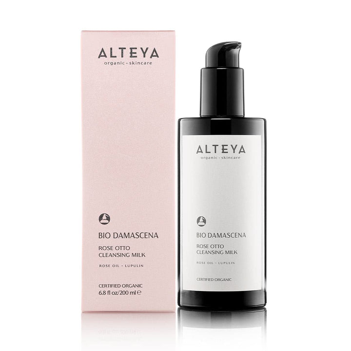 Organic Bio Damascena Rose Cleansing Milk