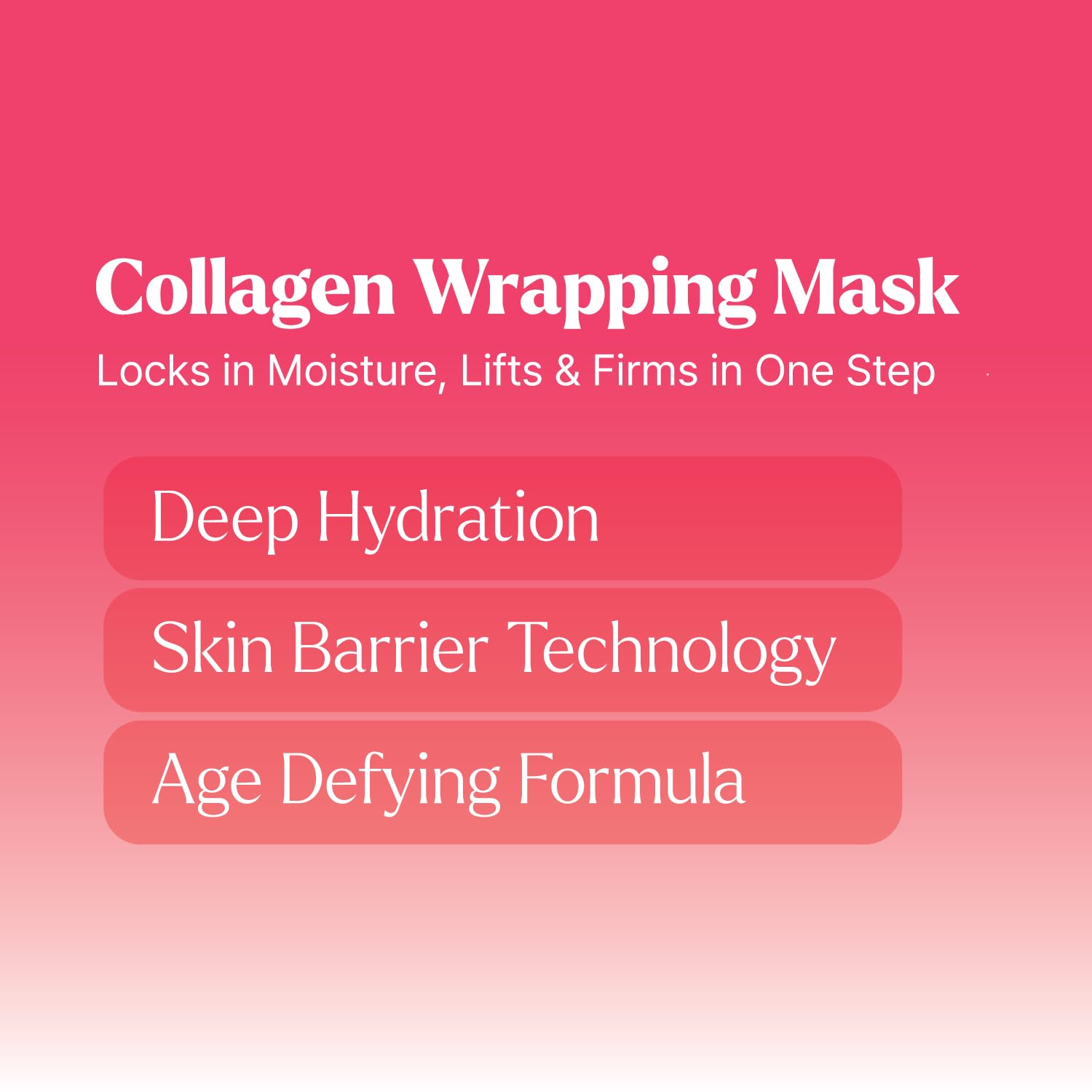 Collagen Wrapping Mask | Collagen Peel Off Mask | Korean Collagen Wrapping Mask | Collagen Overnight Face Mask | Glass Skin Face Mask | Korean Skincare | Suitable For Sensitive Skin | 3.38 Fl Oz