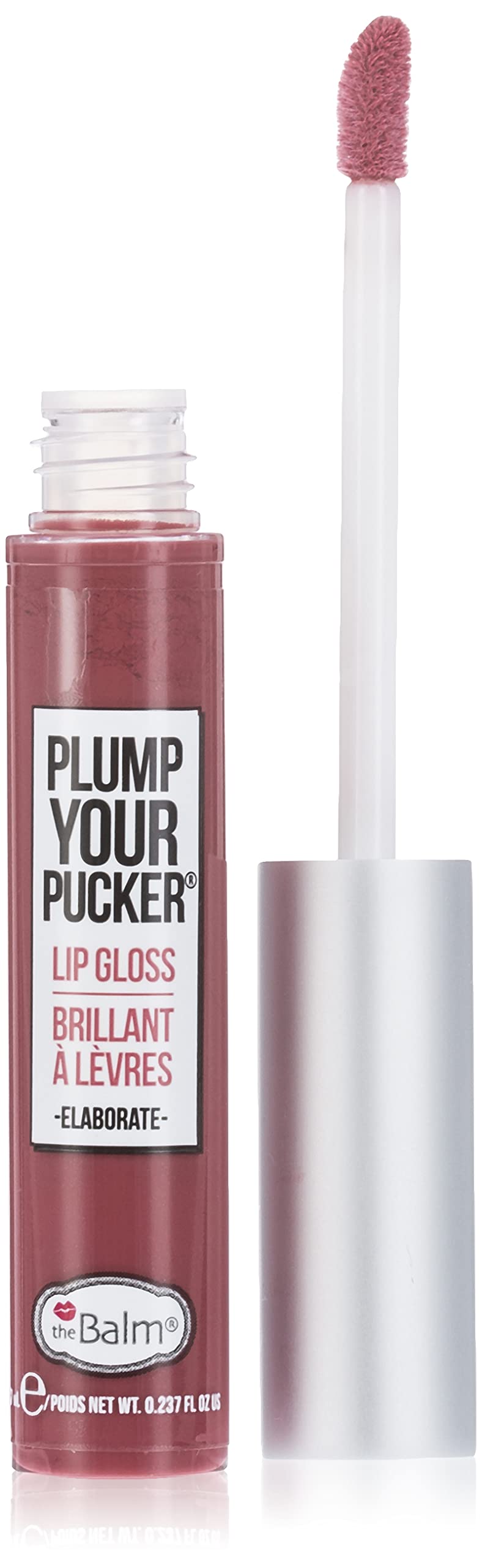 theBalm Plump Your Pucker Lip Gloss, Elaborate, 6.5ml