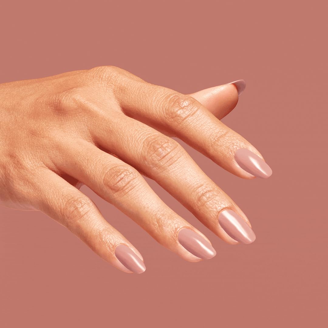 OPI GelColor Barefoot in Barcelona | Opaque Dark Brown Crème UV Cure Gel Nail Polish | Vegan & HEMA Free, Long Lasting, High Shine