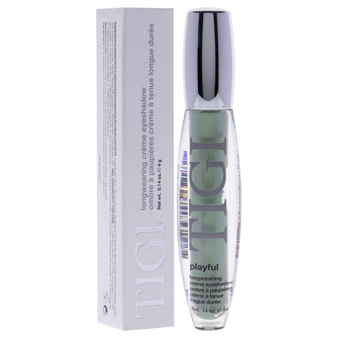 TIGI Longwearing Creme Eye Shadow for Women, Playful, 0.14 Ounce