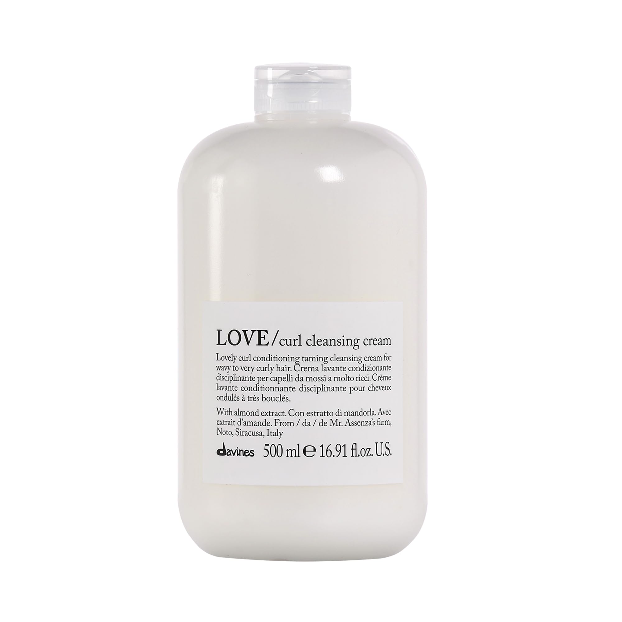 Davines Love Curl Cleansing Cream, 16.9 fl. oz.