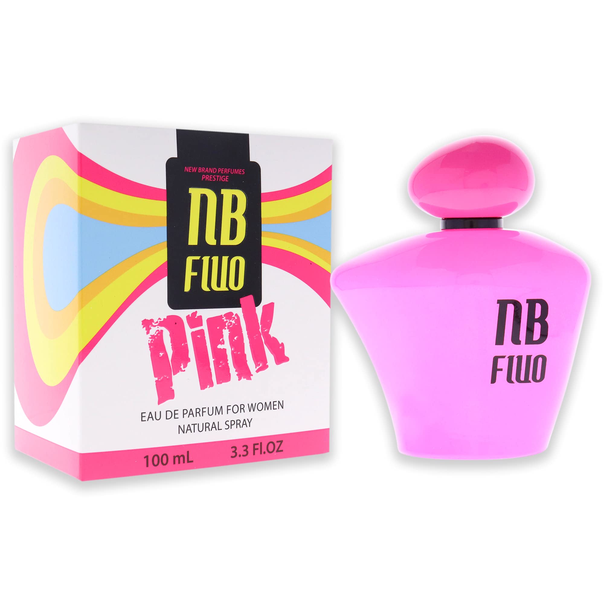 New Brand Fluo Pink EDP Spray Women 3.3 oz