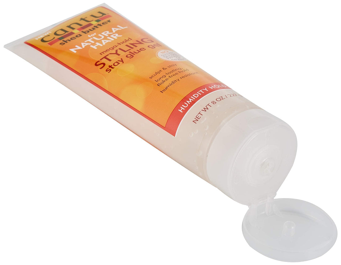 CANTU Natural Hair Styling Gel Stay Extreme Hold Tube, 230 ml