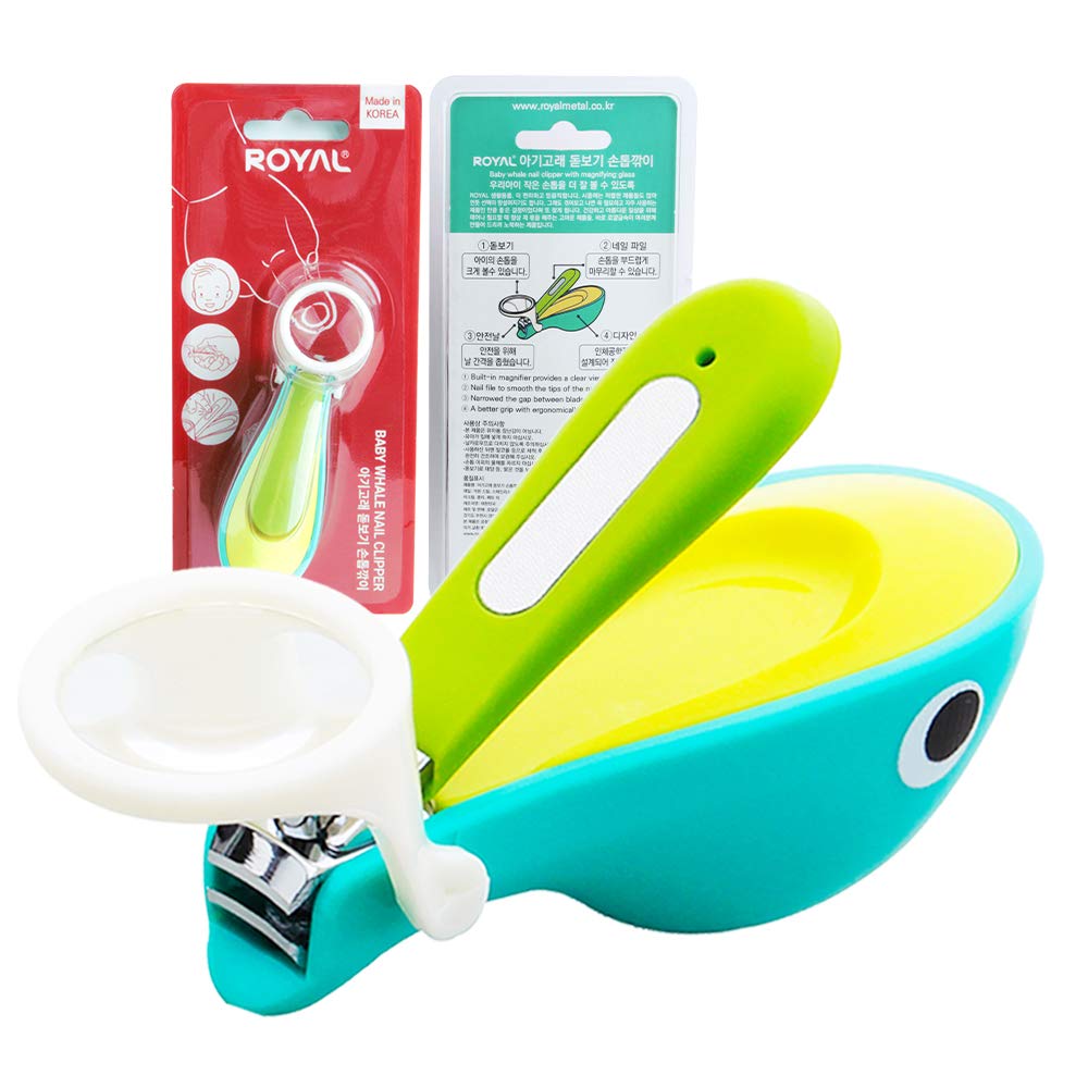 ROYAL Baby Whale Nail Clipper with Magnifier