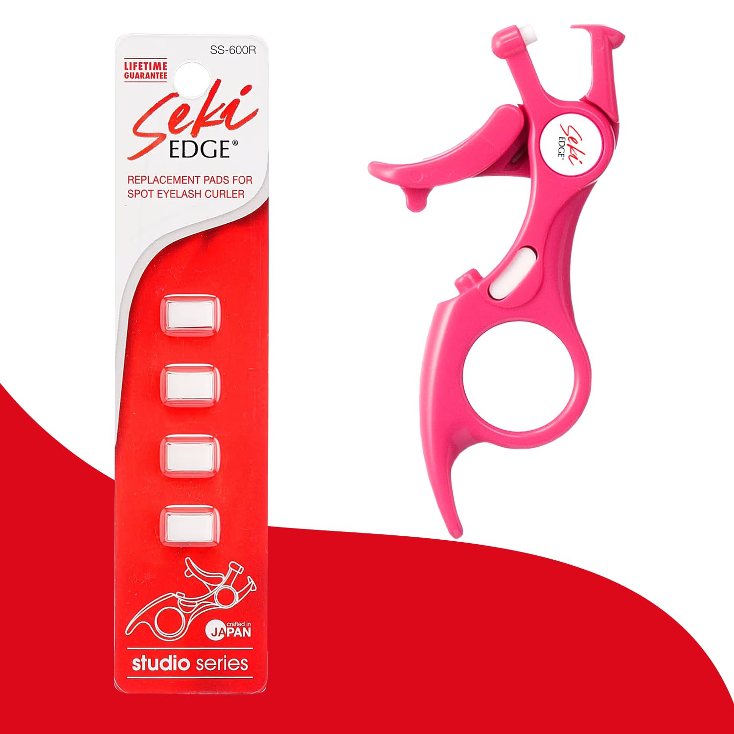 seki Replacement Pads for Folding Eyelash Curler Ss-600