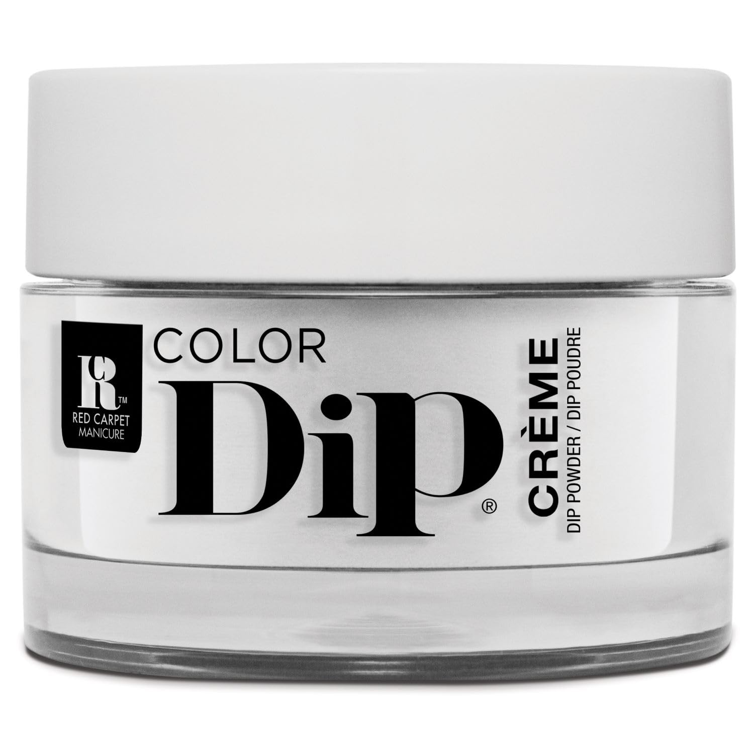 Red Carpet Manicure Color Dip Nail Dip Powder, Top Billing White Creme 0.3 oz