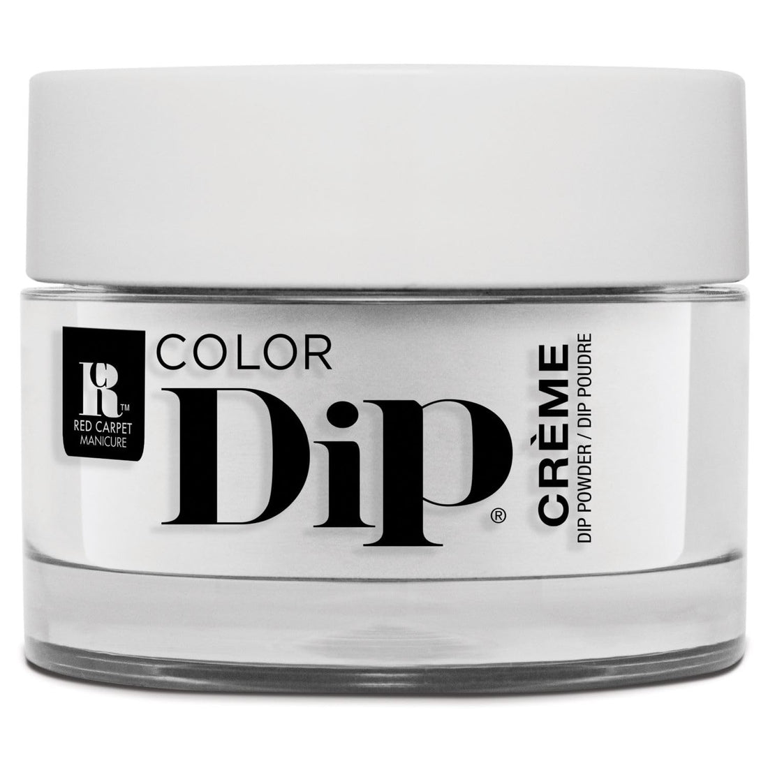 Red Carpet Manicure Color Dip Nail Dip Powder, Top Billing White Creme 0.3 oz