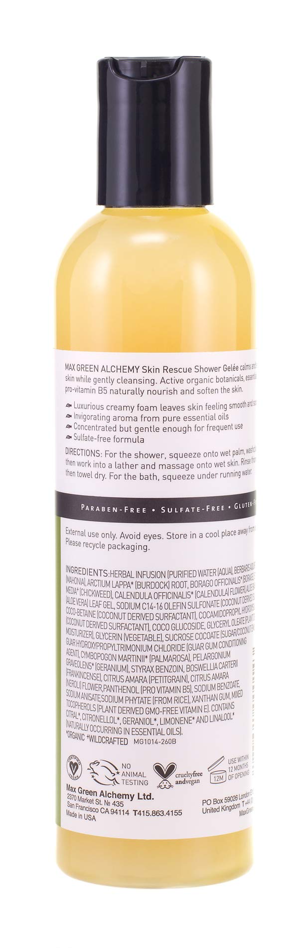 Max Green Alchemy Skin Rescue Shower GelÃƒ©e by Max Green Alchemy