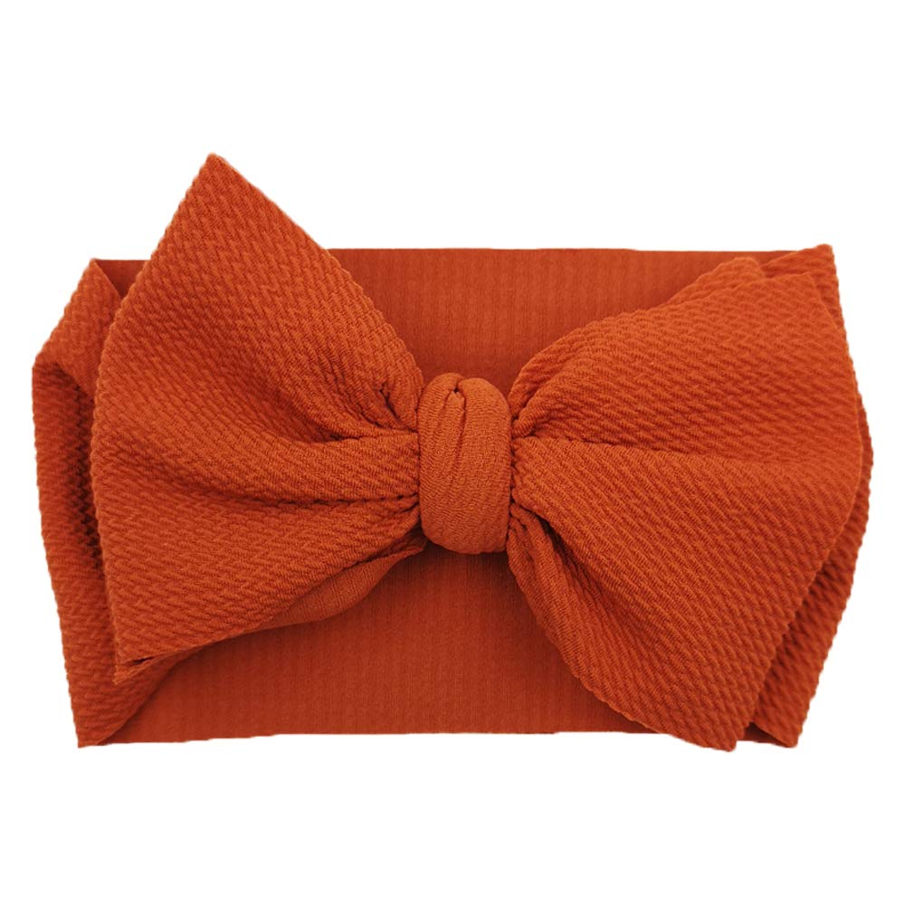 GEZISAN Baby Headbands for Girls Hair Bows Turban Knotted Elastic Headwraps for Newborn Infant Toddlers Kids