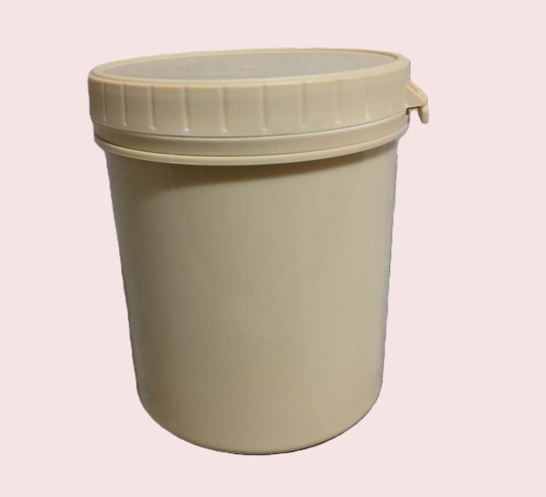 Chosen Raw shea Butter - 1 KG 100% Pure Unrefined Shea Butter for Hair, Skin Moisturiser for Face and Body, Use for Soap Base, DIY Whipped Shea butter and Lotion 2Pound/35 oz YELLOW